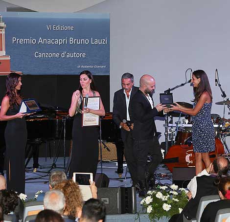 Anacapri, il Premio Bruno Lauzi al gruppo “Titoli di coda”