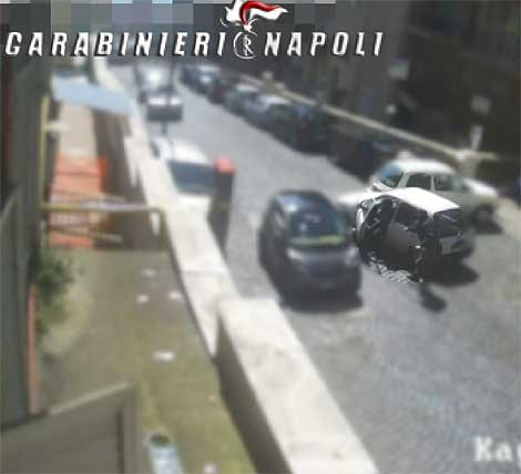 Napoli - Vomero:  rapinatore seriale di donne preso dai Carabinieri.
