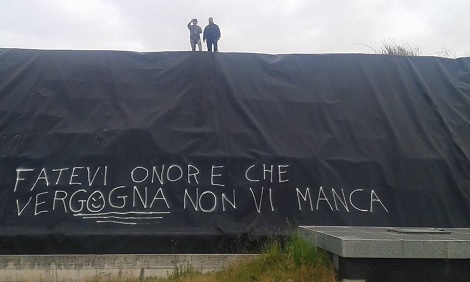 Marigliano, ecoballe a Boscofangone: torna la protesta
