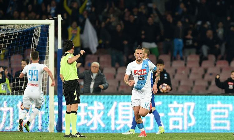 Il Napoli vince, ma non basta:passa la Juventus