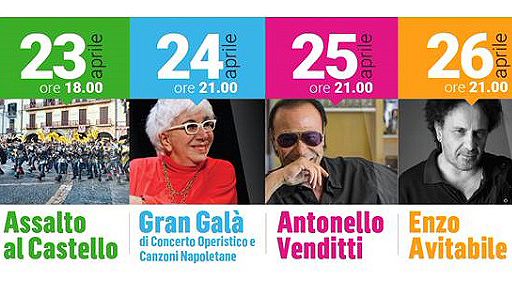 Acerra,  Pulcinella Music Festival 2017: tra gli ospiti Venditti ed Avitabile