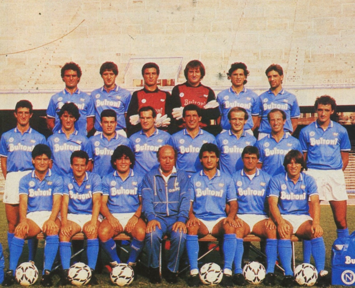 Napoli, i campioni del 1987 tornano al San Paolo