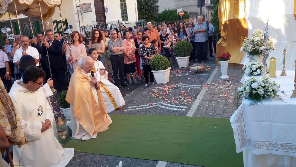 Mariglianella alla processione del Corpus Domini