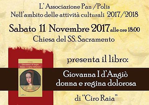 Marigliano, la Pan Polis presenta il libro Giovanna d'Angio'.