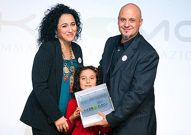 Marigliano, Kromo Adv riceve la targa d' argento a Openart Award 2017