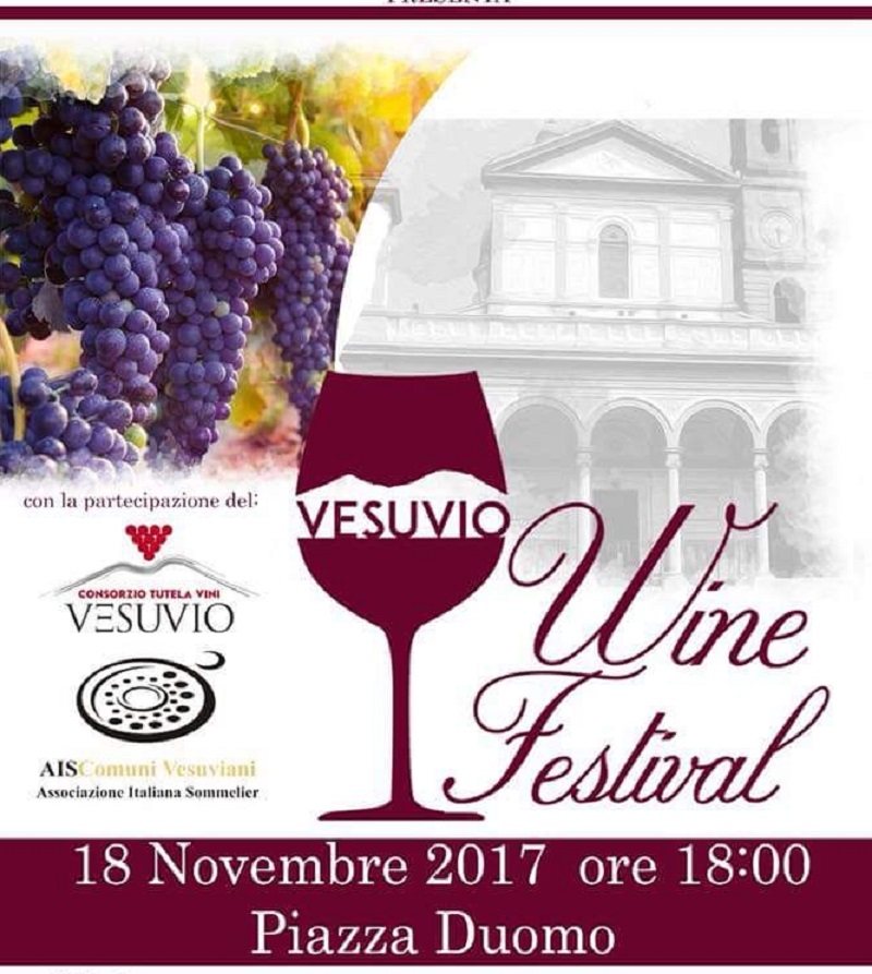 Vesuvio Wine Festival, a Nola un workshop con degustazione dedicato al vino