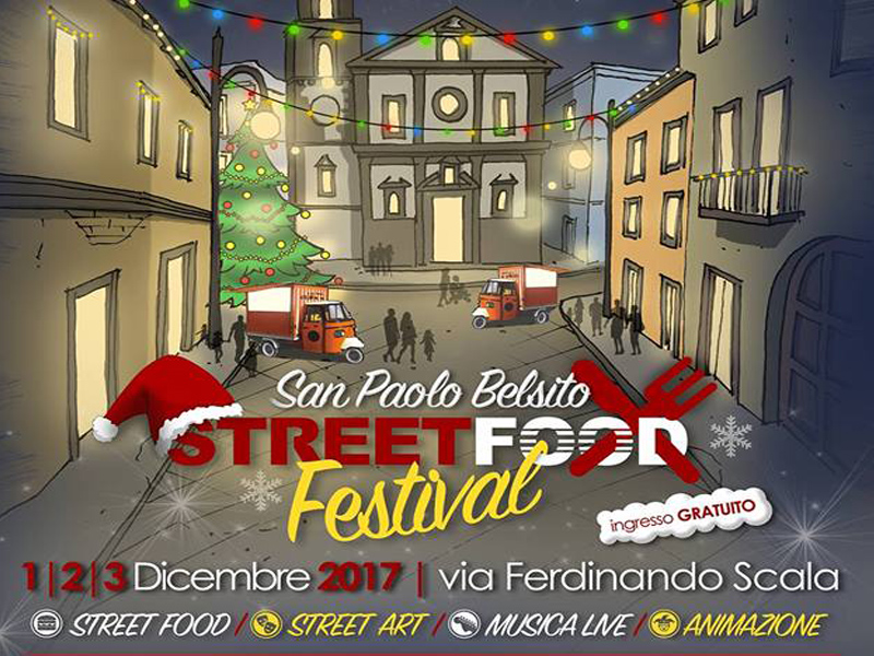 Prima edizione dello Street food festival San Paolo Belsito