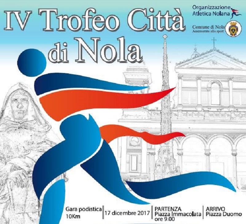 Trofeo Città di Nola, domenica  la gara podistica di 10 km