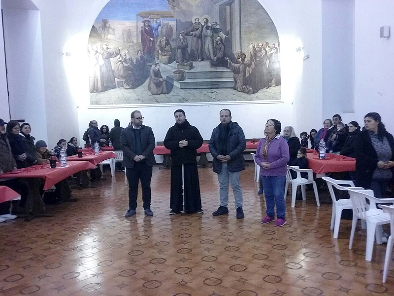 Marigliano, cena di beneficenza nel Convento di San Vito