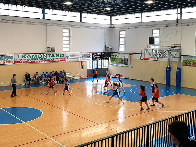 New Cap Marigliano - Basket Femminile Stabia  45 - 103