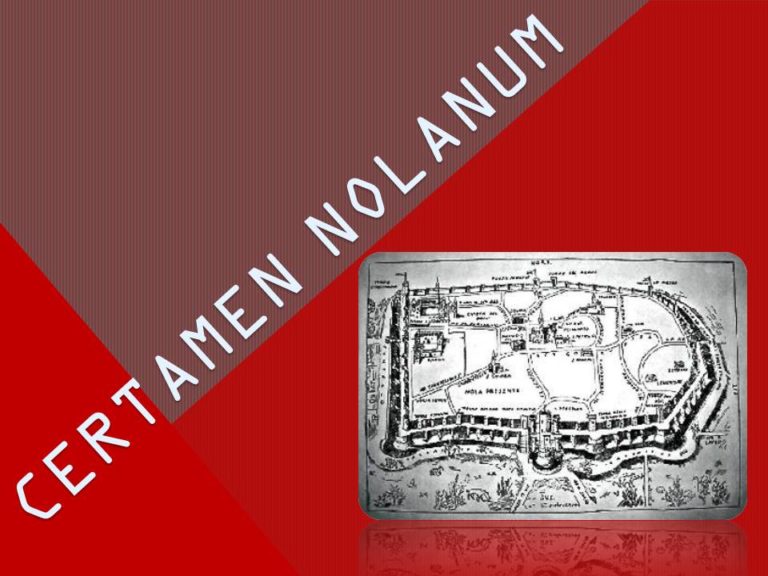 Nola, presentazione  del Certamen Nolanum