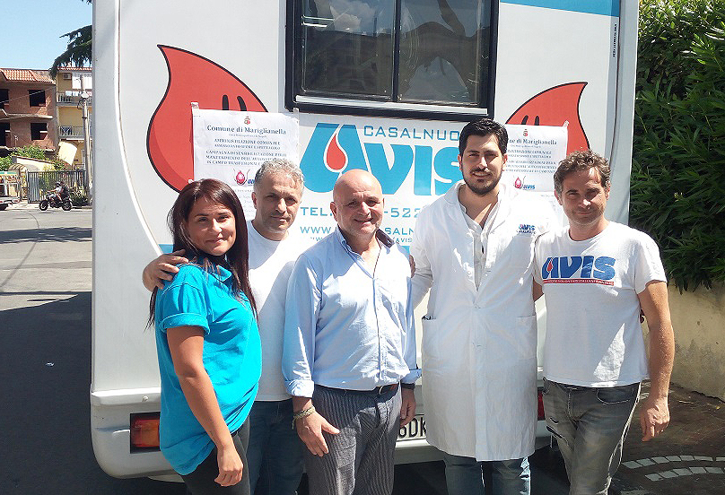 Mariglianella, raccolta sangue AVIS : generosa risposta dei donatori locali