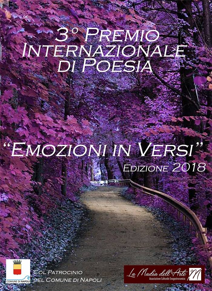 La Madia dell'arte presenta la  3a edizione del premio internazionale di poesia Emozioni in versi 2018