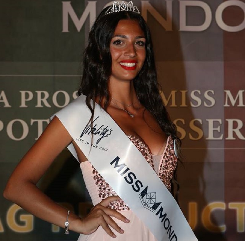 Miss Mondo, Federica Rizza trionfa nel Casertano