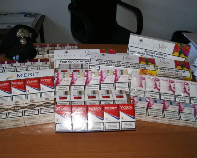Lotta al contrabbando di sigarette: un arresto e 4 denunce