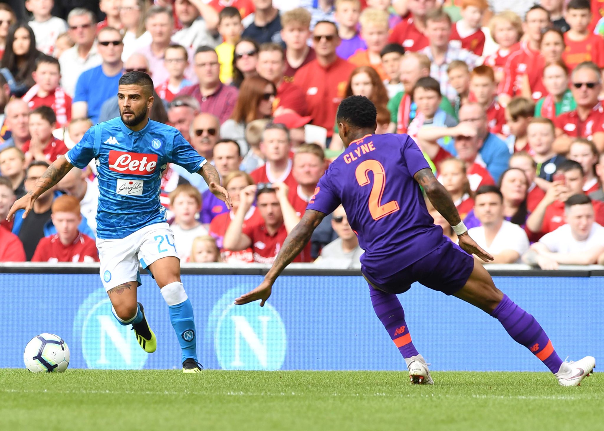 Il Liverpool annienta il Napoli a Dublino: e' 5-0!