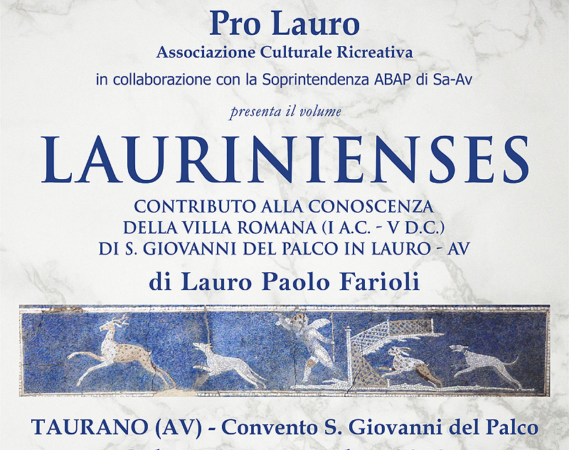 Laurinienses: si presenta la villa Romana