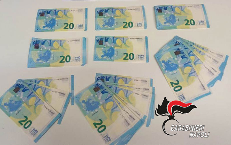 4mila euro falsi in auto: arrestati due pregiudicati di Catania