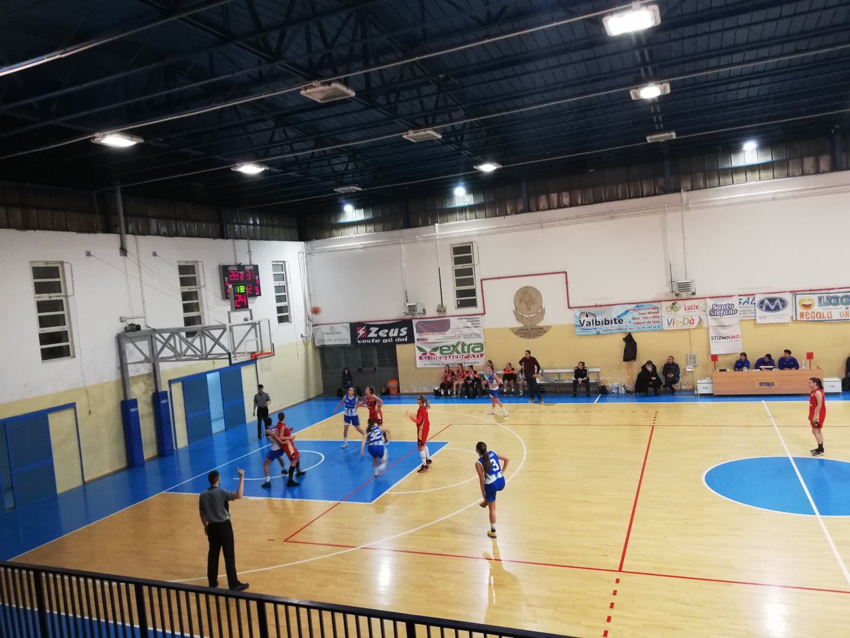New Cap Marigliano - Basket Femminile Stabia  60 - 65