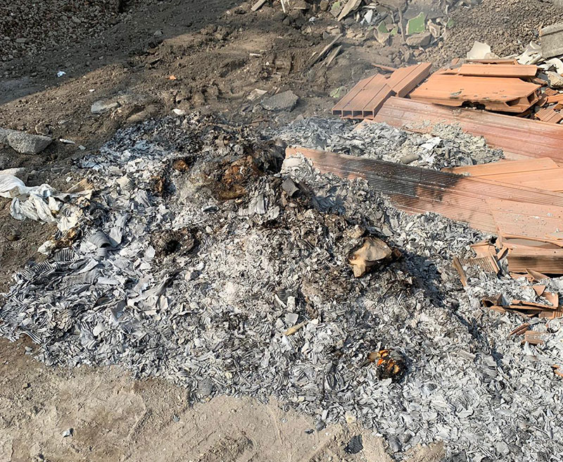 San Vitaliano, incendiano rifiuti nella loro azienda: due fratelli  denunciati