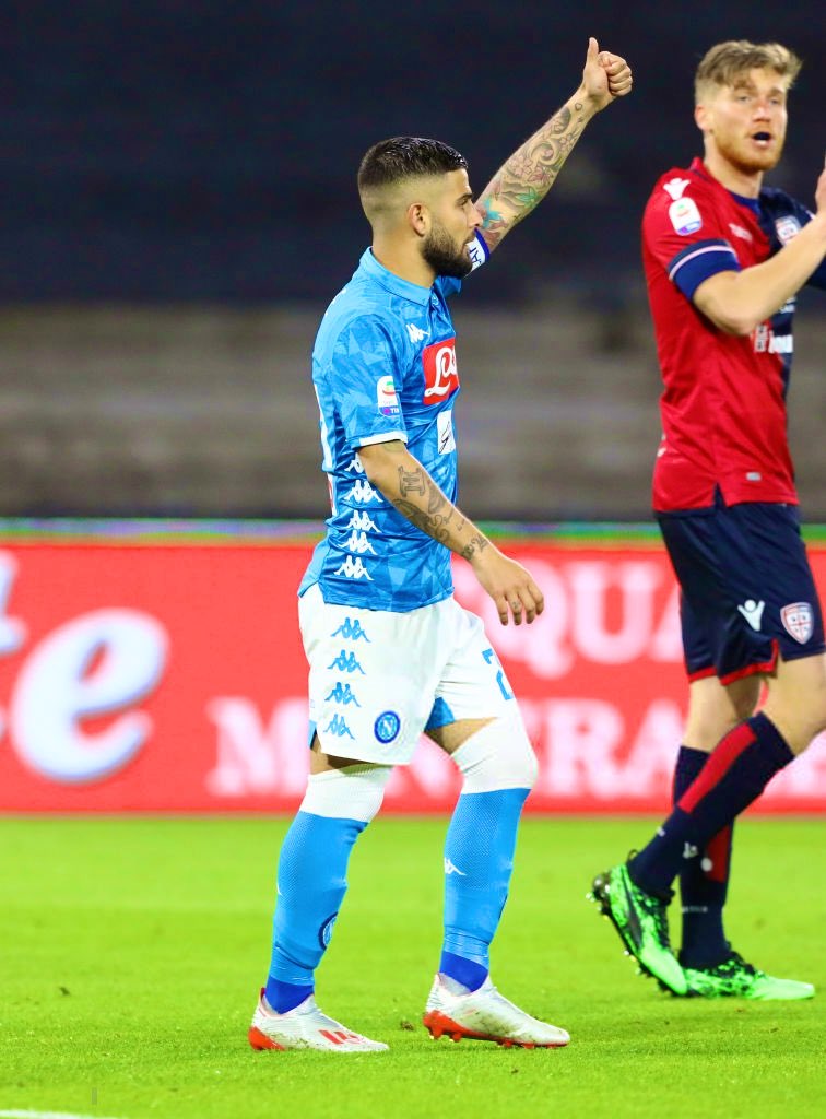 SSC Napoli: Insigne recupera per il match contro l'Inter