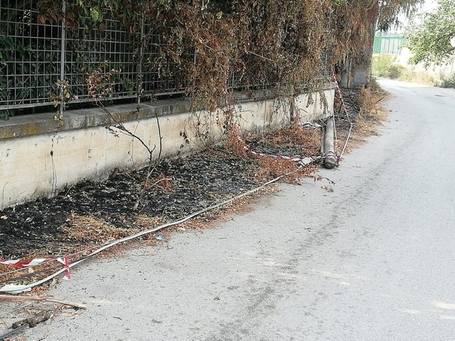 Mariglianella, cavi elettrici pericolosi