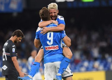 Il Napoli ritrova la vittoria: 2-0 alla Sampdoria