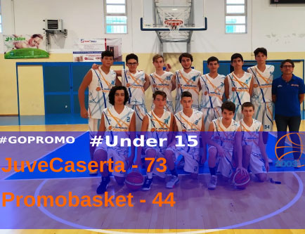 JuveCaserta academy - Promobasket Marigliano 73 - 44