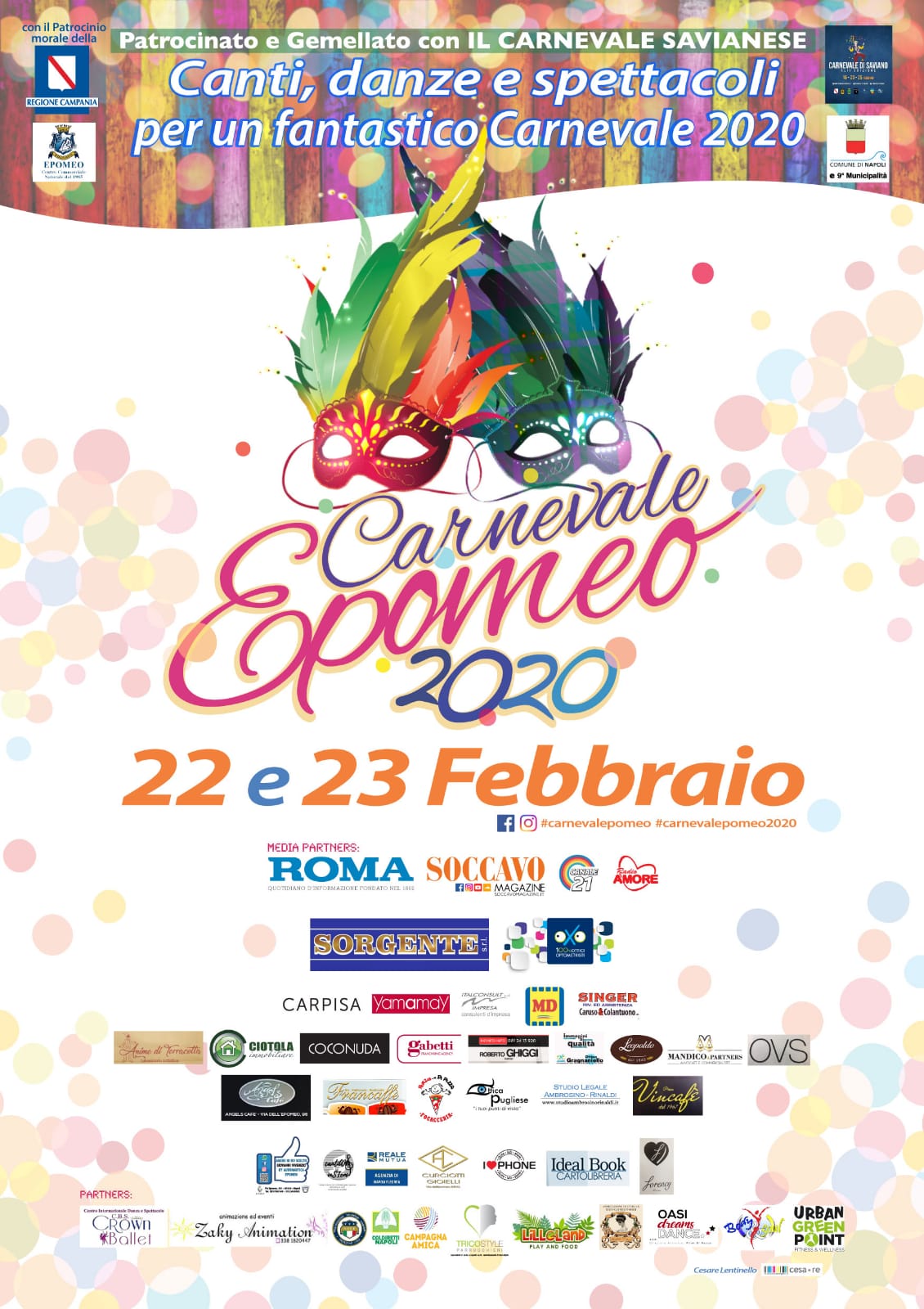 Napoli.  Presentazione Carnevale Epomeo 2020 a Palazzo San Giacomo