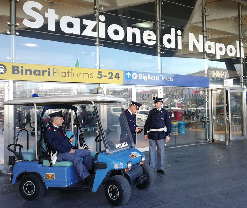 Operazione Stazioni Sicure  nelle principali stazioni ferroviarie della Campania