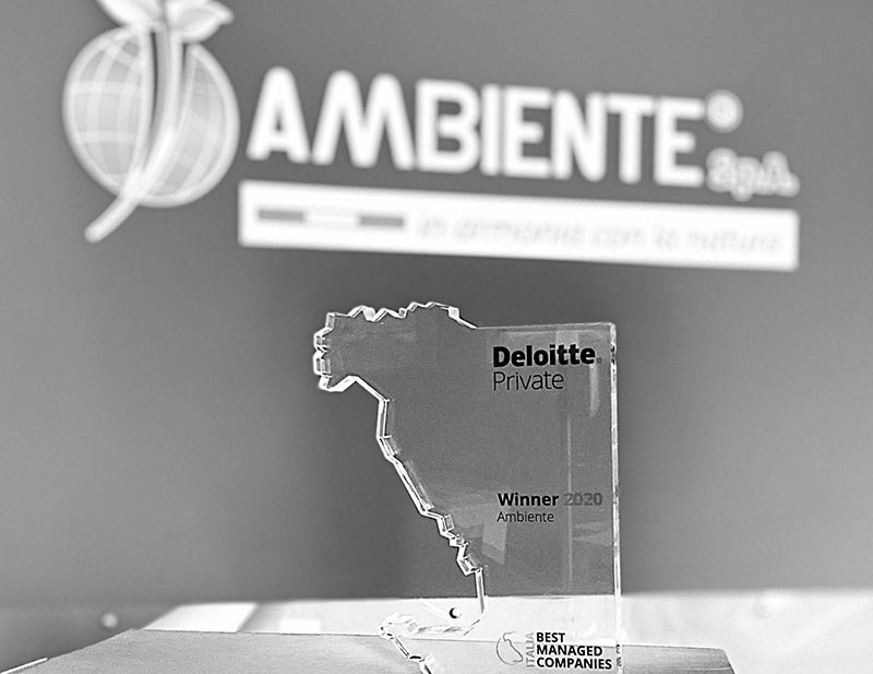 San Vitaliano, Ambiente Spa premiata fra le migliori aziende da Deloitte