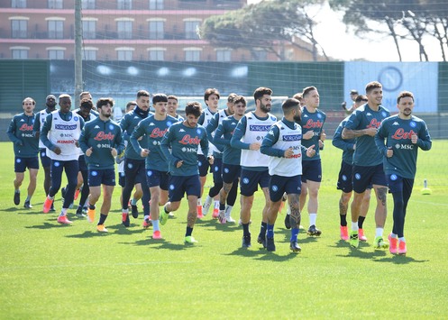 SSC Napoli: gli azzurri preparano il match di domenica contro il Milan