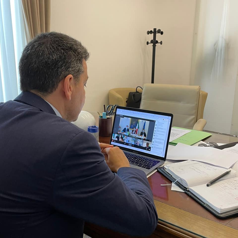 Gianluca del Mastro: tavolo di lavoro con il Ministro Carfagna e Sindaci del Vesuviano