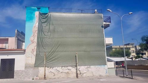 Brusciano: il 17 giugno sarà inaugurato il murales dedicato a Diego Armando Maradona
