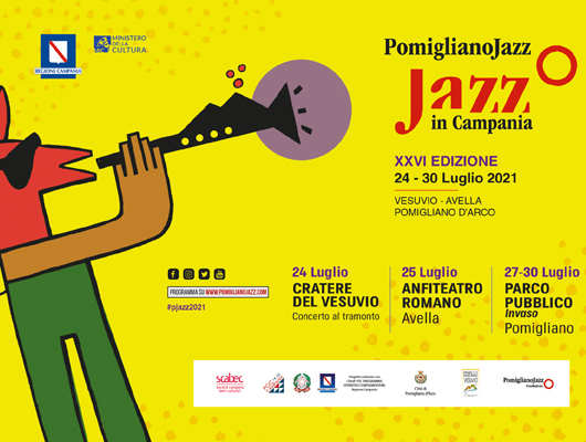 Pomigliano Jazz, dal 24 al 30 Luglio: incontri ed eventi unici con musicisti italiani ed internazionali
