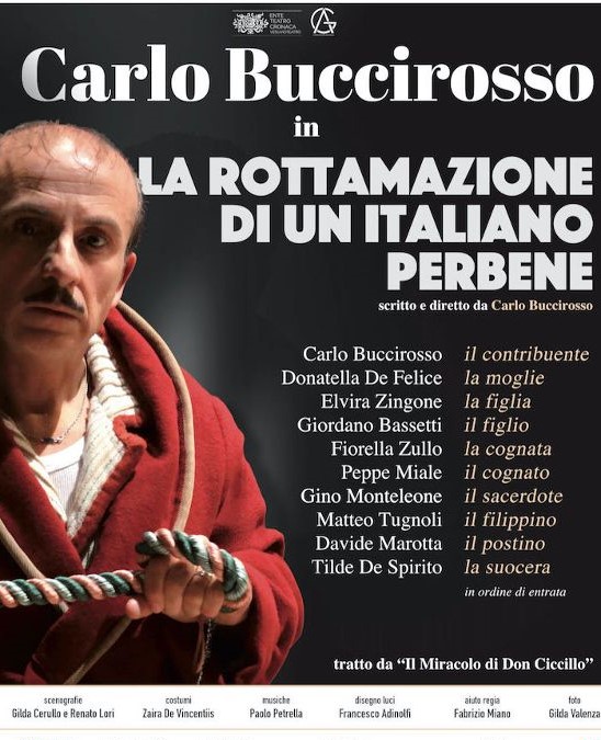 Riviviamo il Teatro, al Teatro Augusteo: La Rottamazione di un Italiano Perbene