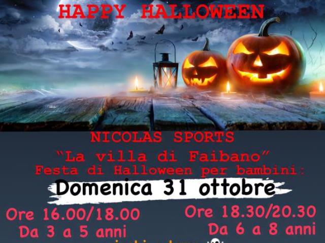 La festa di Halloween nella Villa di Faibano a Marigliano