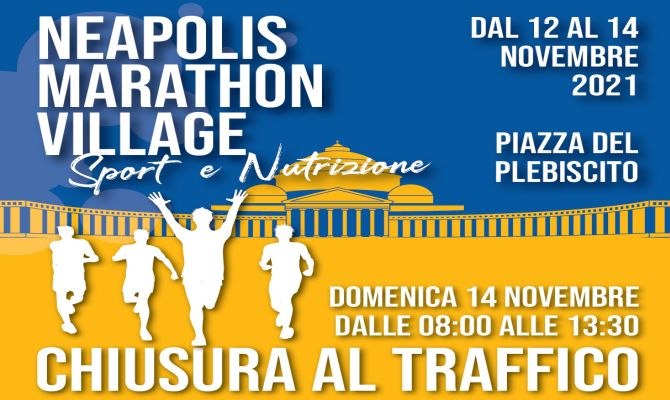 Domenica 14 novembre torna la maratona a Napoli