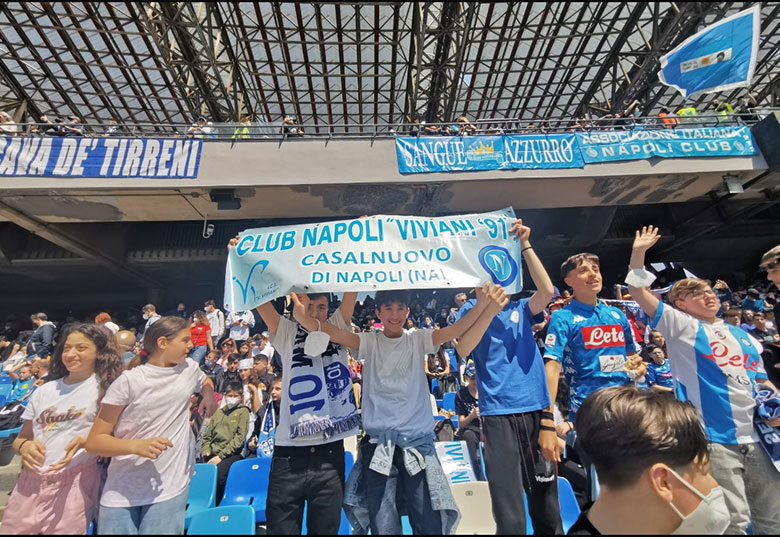 La Viviani di Casalnuovo esulta allo stadio Maradona