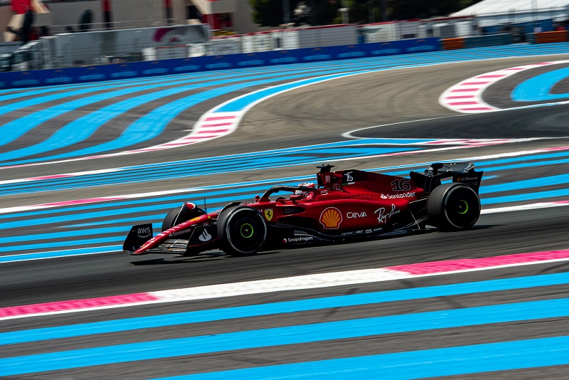 GP Francia – Charles Le Clerc -Ferrari- in pole con l'aiuto di Sainz