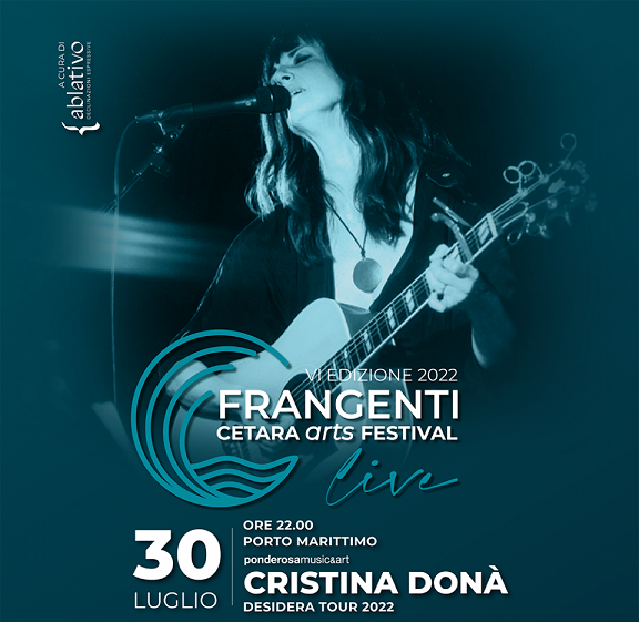 Frangenti Cetara Arts Festival 2022-Cristina Donà in concerto