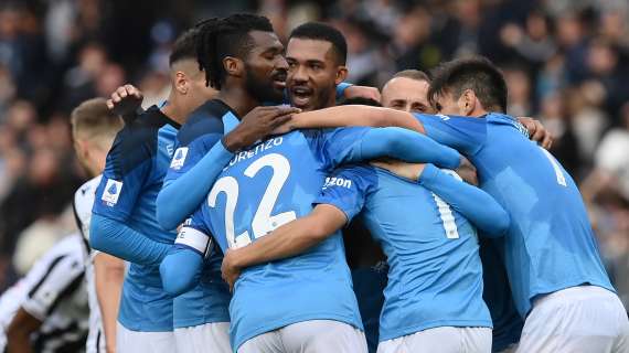 Il Napoli conclude in bellezza il 2022: Udinese battuta 3-2