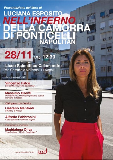 Lunedì 28 un confronto sulla lotta alla camorra nel quartiere Ponticelli
