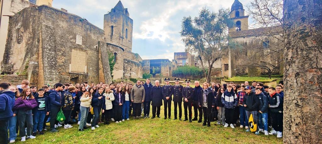 Cultura della legalità e conoscenza storico artistica del territorio: carabinieri incontrano gli studenti nelle basiliche paleocristiane della città