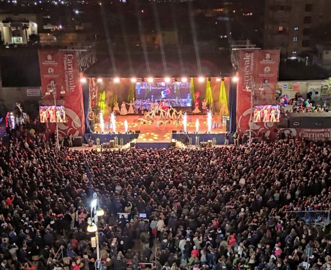 Palma Campania, è il Carnevale dei record: superate le 200mila presenze