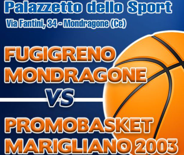 Serie C Gold:  la Promobasket  Marigliano  contro Fugigreno Centro Basket Mondragone