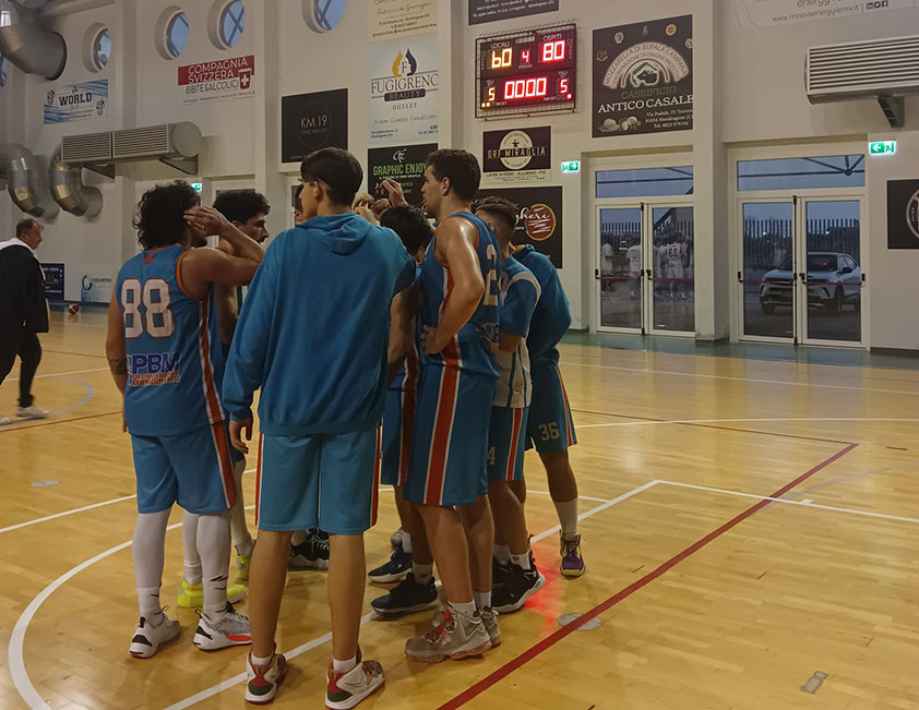 Fugigreno Centro Basket Mondragone  -  Promobasket Marigliano  60 -80