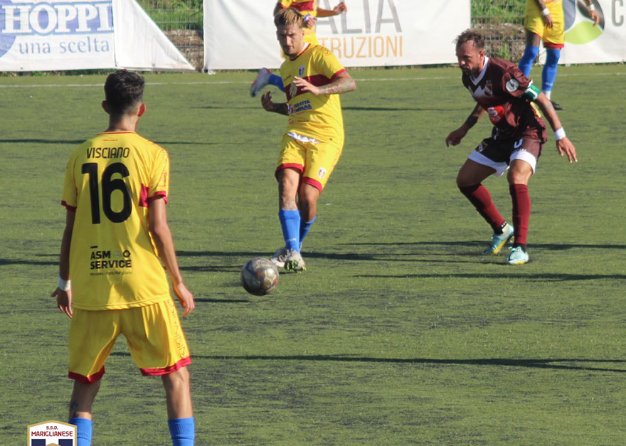 Mariglianese Calcio  vs  Ercolanese  1 - 0