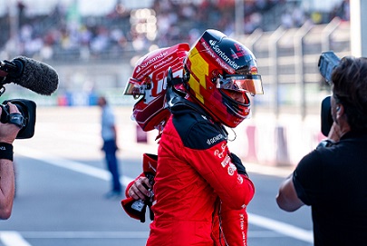 GP Citt� del Messico, doppio colpo LeClerc-Sainz :la prima fila � tutta rossa Ferrari