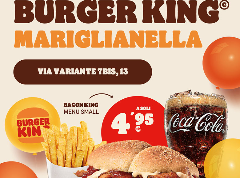 Apre il Burger King a Mariglianella